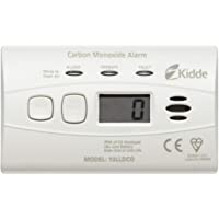 Kidde 10LLDCO - Alarma detectora de niveles de monóxido de carbono (con batería cerrada)